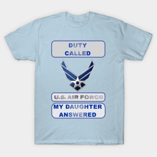 DutyCalledAirForce Daughter T-Shirt